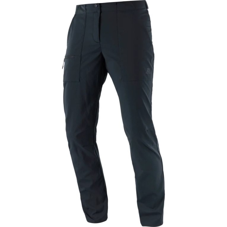 Black Salomon Outrack Women's Sport Pants | IE ON4892